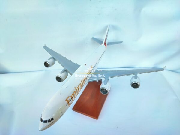 Model of Airbus A340-500 Emirates Airlines with detailed craftsmanship.